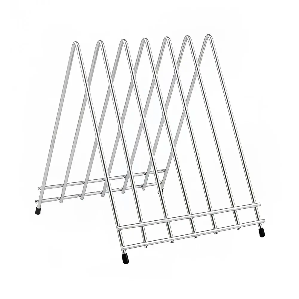 Winco CB-6L 6 Slot Cutting Board Rack