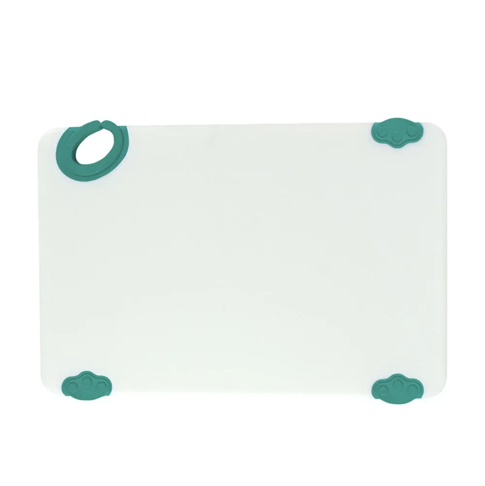 Winco CBN-1218GR Plastic Cutting Board - 12" x 18", Green