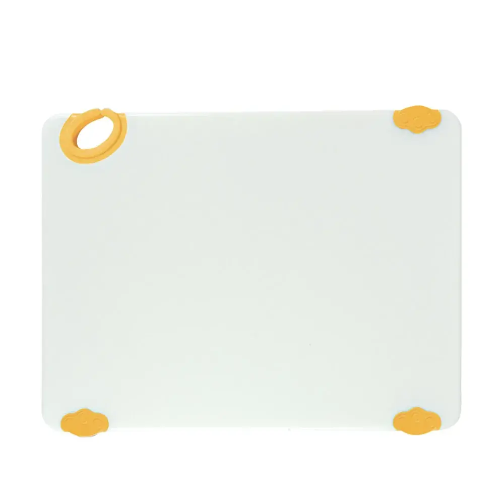 Winco CBN-1520YL Plastic Cutting Board - 15" x 20", Yellow