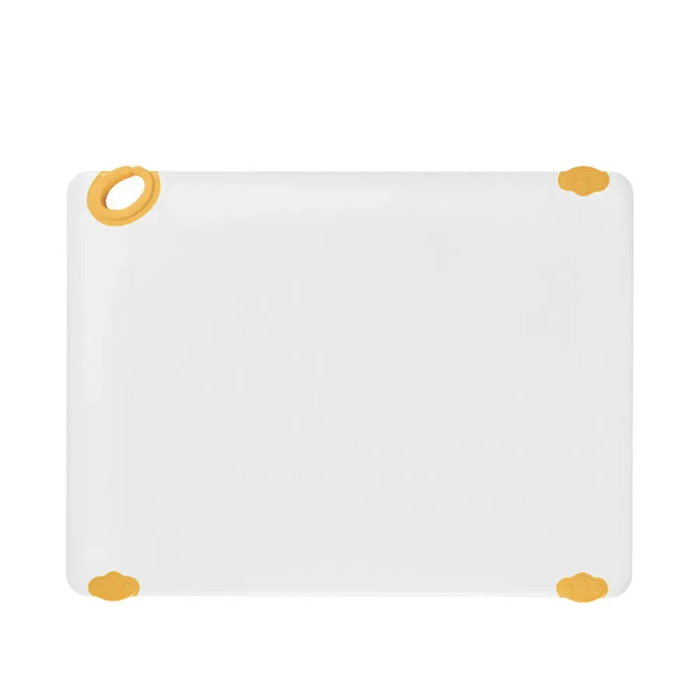 Winco CBN-1824YL Plastic Cutting Board - 18" x 24", Yellow