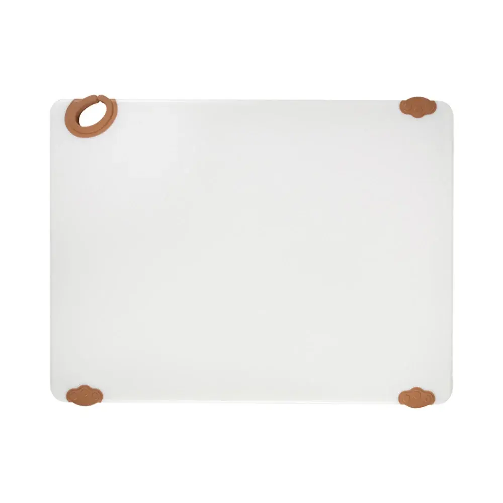 Winco CBN-1824BN Plastic Cutting Board - 18" x 24", Brown