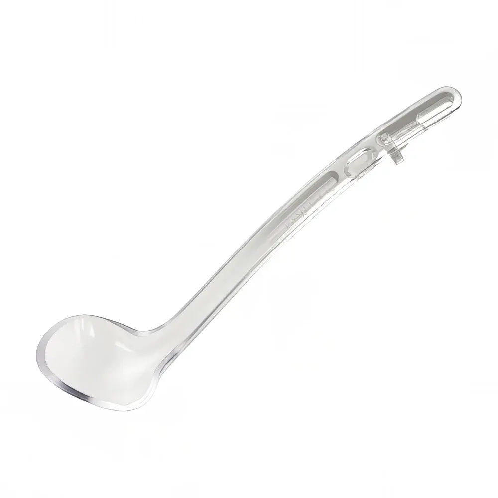 Winco CVLD-8C 3/4 oz Curv™ Ladle - Plastic, Clear