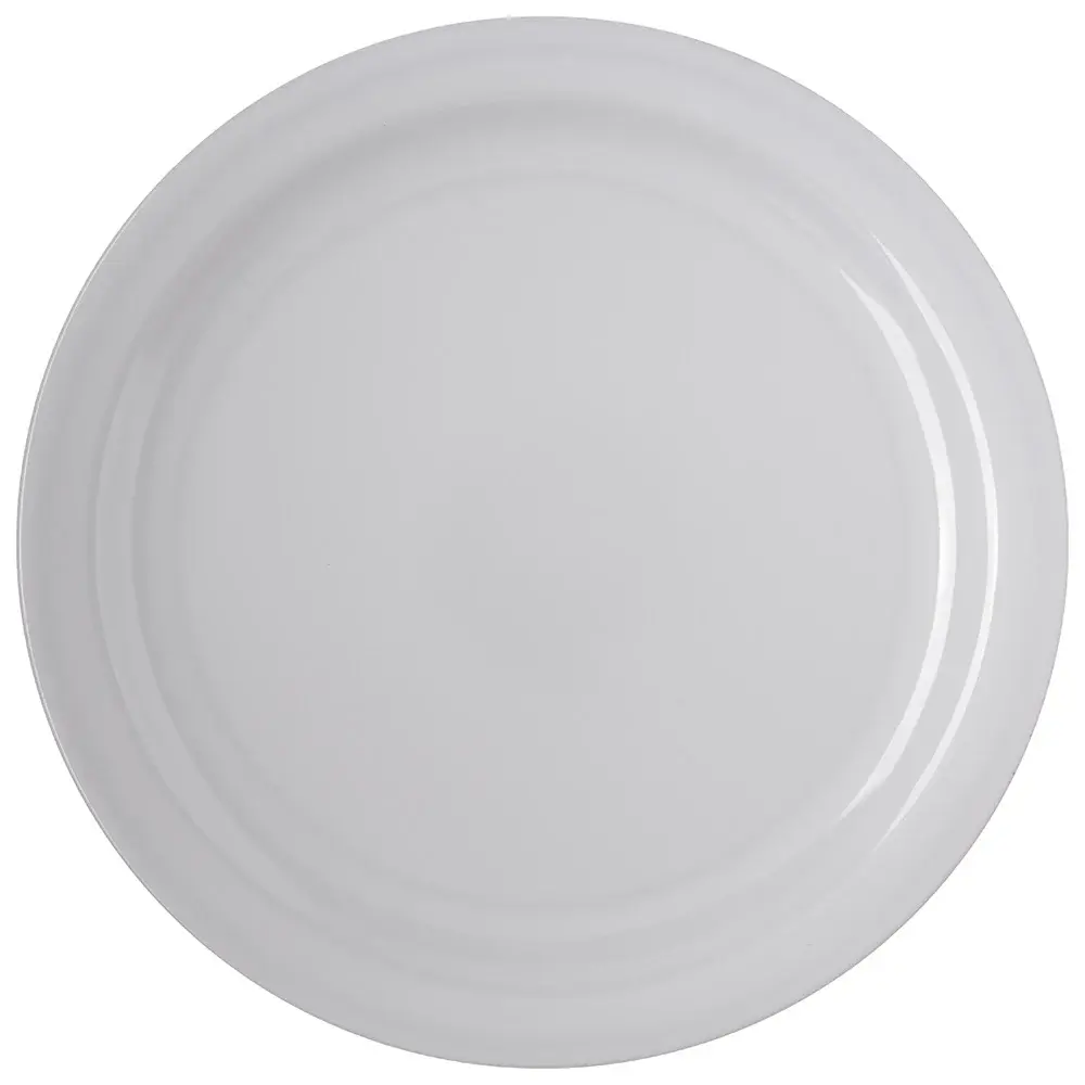 Carlisle 4350002 10 1/4" Round Melamine Dinner Plate, White