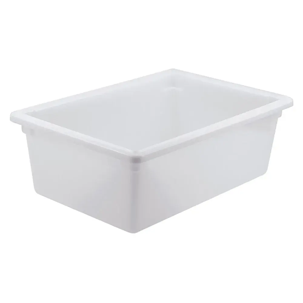 Winco PFFW-9 13 gal Food Storage Box - 26" x 18" x 9", Polypropylene, White