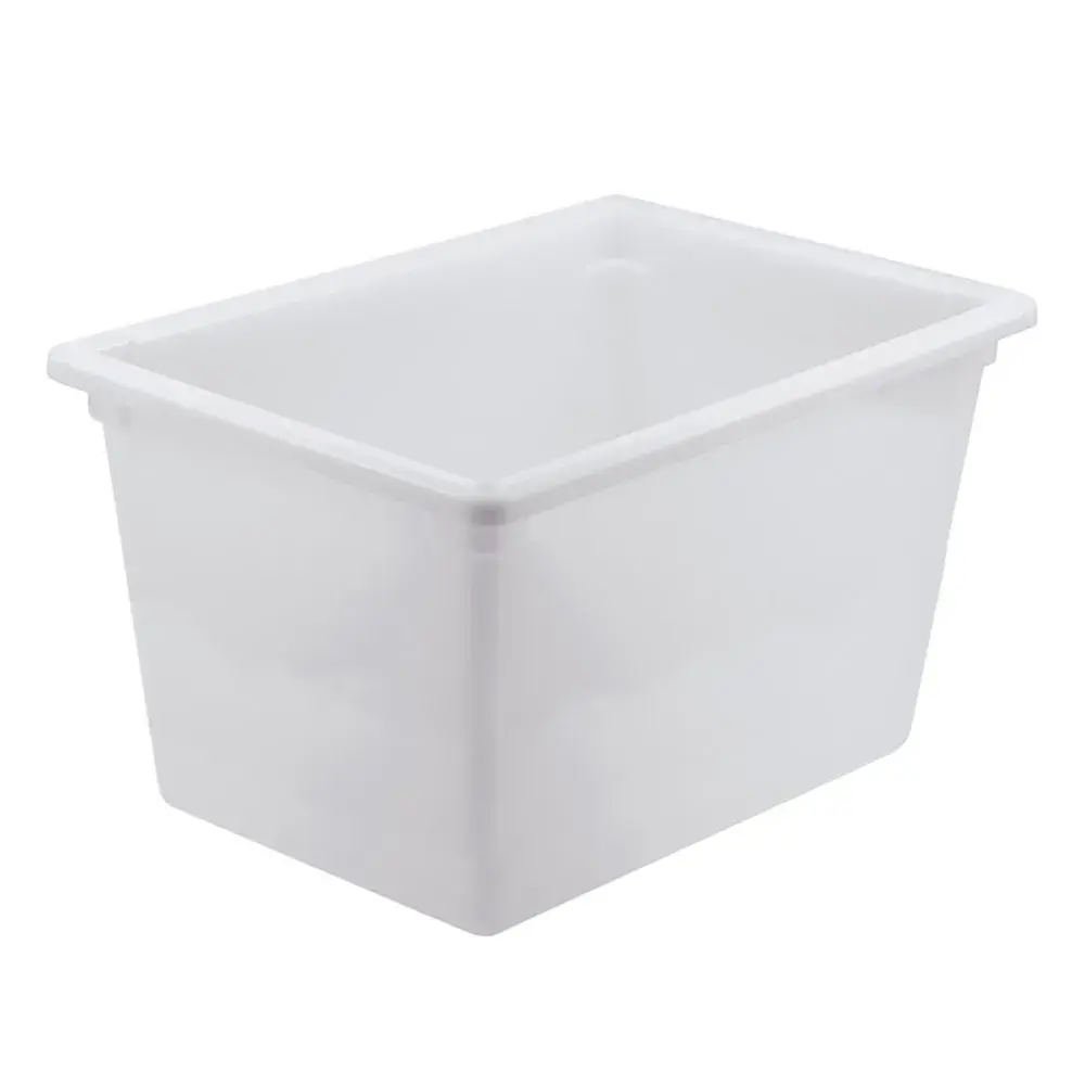 Winco PFFW-15 Food Storage Box - 26x18x15", Stackable, White
