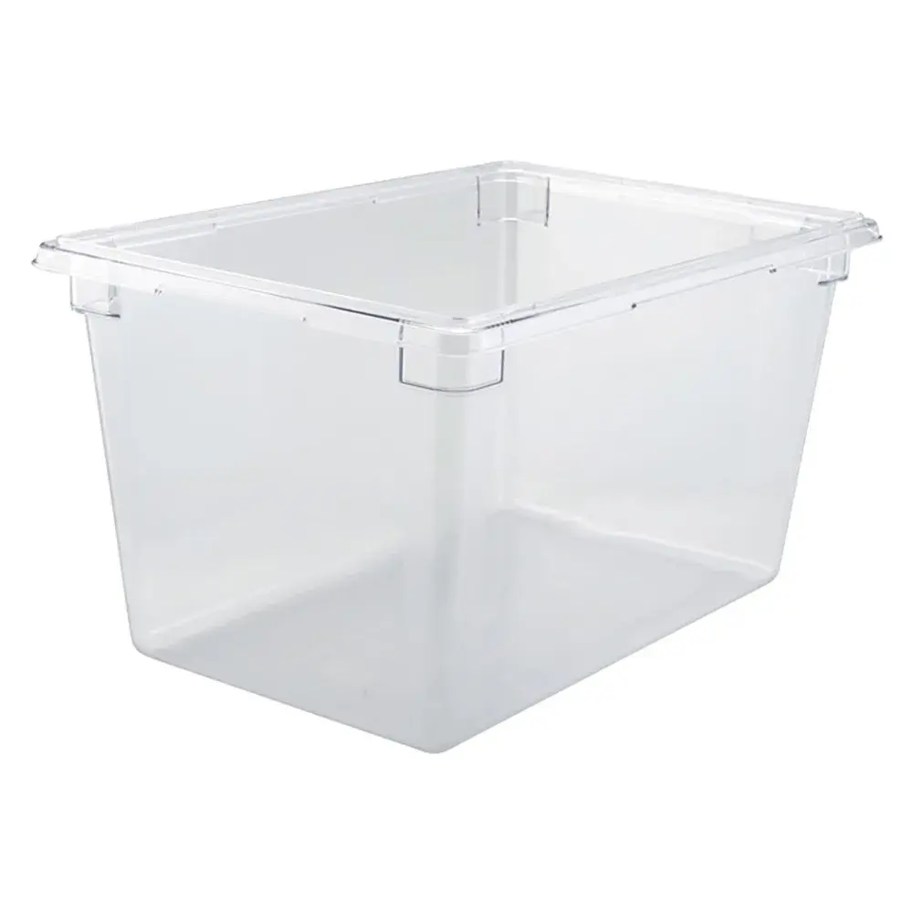 Winco PFSF-15 22 gal. Food Storage Box, 18 x 26 x 15", Polycarbonate, Clear