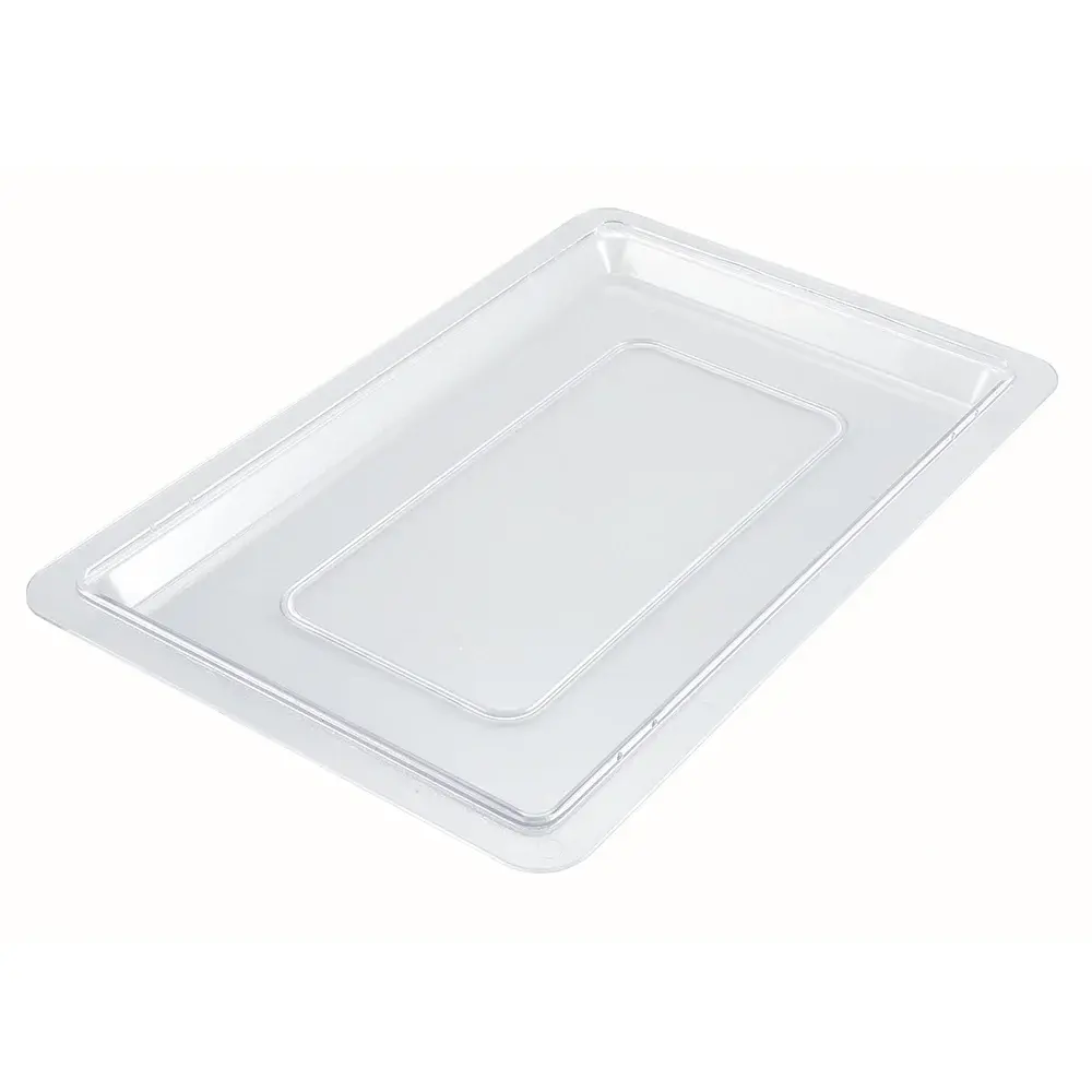 Winco PFSH-C Cover for Food Storage Container - 18" x 12", Clear