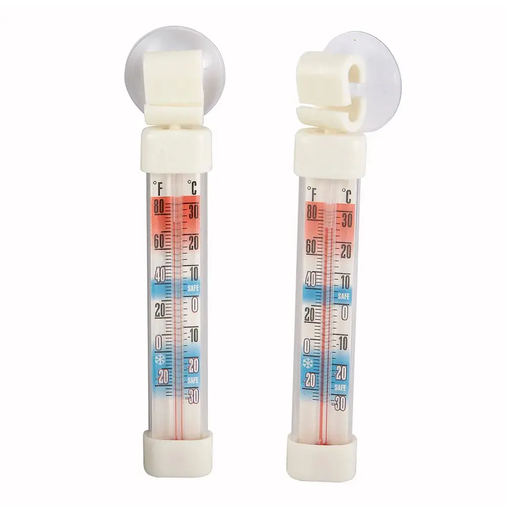 Winco TMT-RF1 Refrigerator Freezer Tube Thermometer w/ Temperature Range -20 to 80F