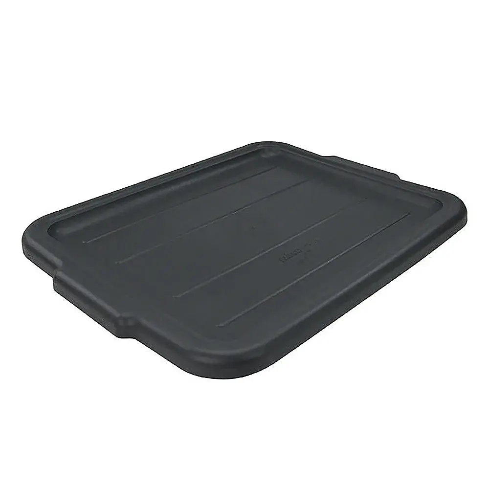 Winco PLW-CK Bus Box Cover - 20 3/4" x 16 3/4", Black