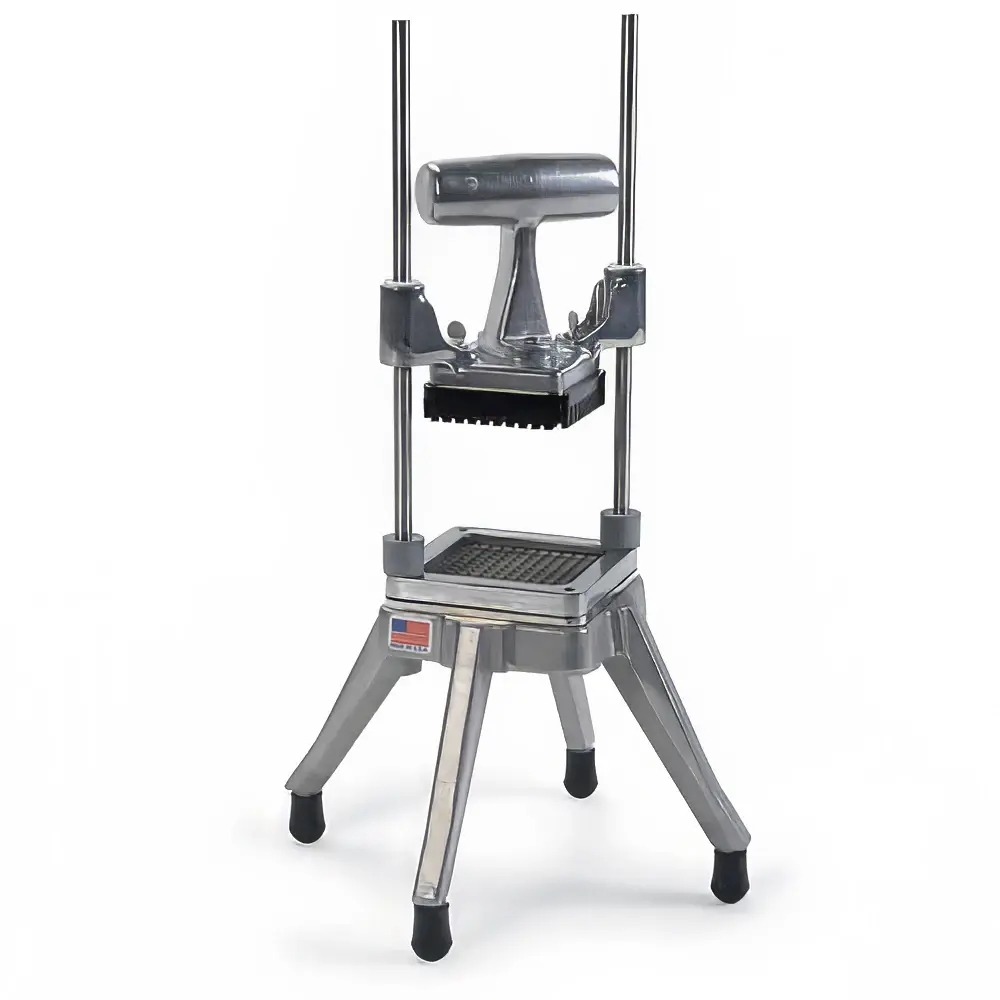 Nemco 55500-3 Food Chopper Dicer w/ 1/2" Interchangeable Cutting Grid & Weighted Handle