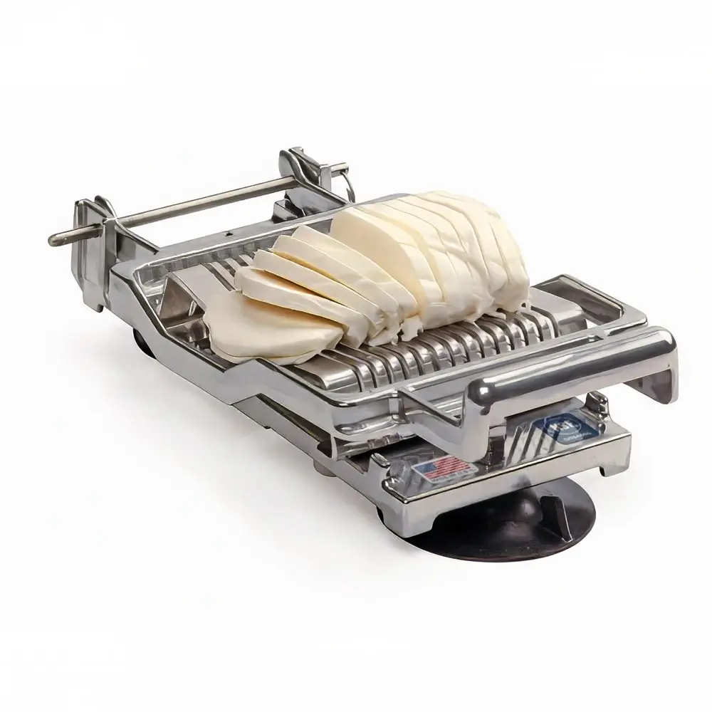Nemco 55300A-516D Table Top Mozzarella Slicer w/ 5/16" Cutting Arm & Stainless Wires, Cast Aluminum