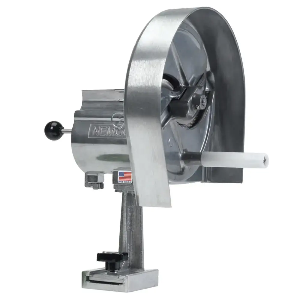Nemco 55200AN-8 Stainless Steel Food Slicer, 1/4" Blade, Fruits & Vegetables, Manual