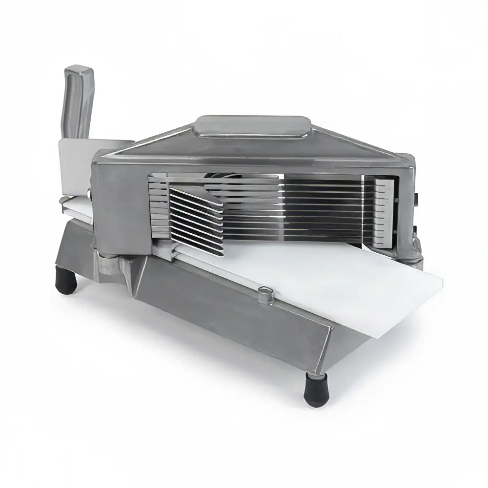 Nemco 55600-3 Tomato Slicer w/ 3/8" Cut, Razor Sharp Stainless Blades & Vertical Handle