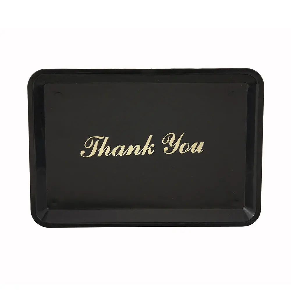Winco TT-46 Tip Tray w/ Gold Imprint, 4 1/2" x 6 1/2"