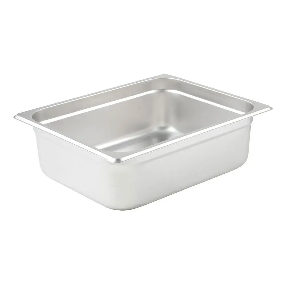 Winco SPJL-204 Half Size Steam Pan, Stainless