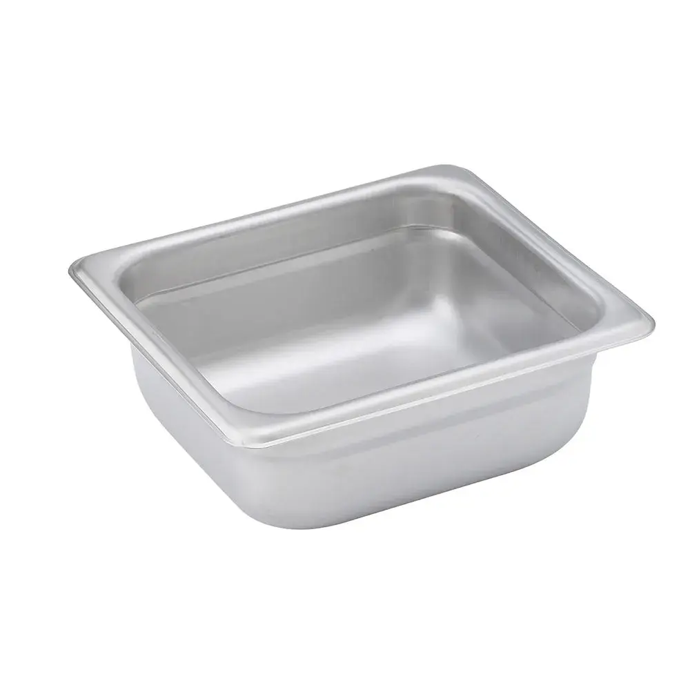 Winco SPJH-602 Sixth Size Steam Pan, Stainless