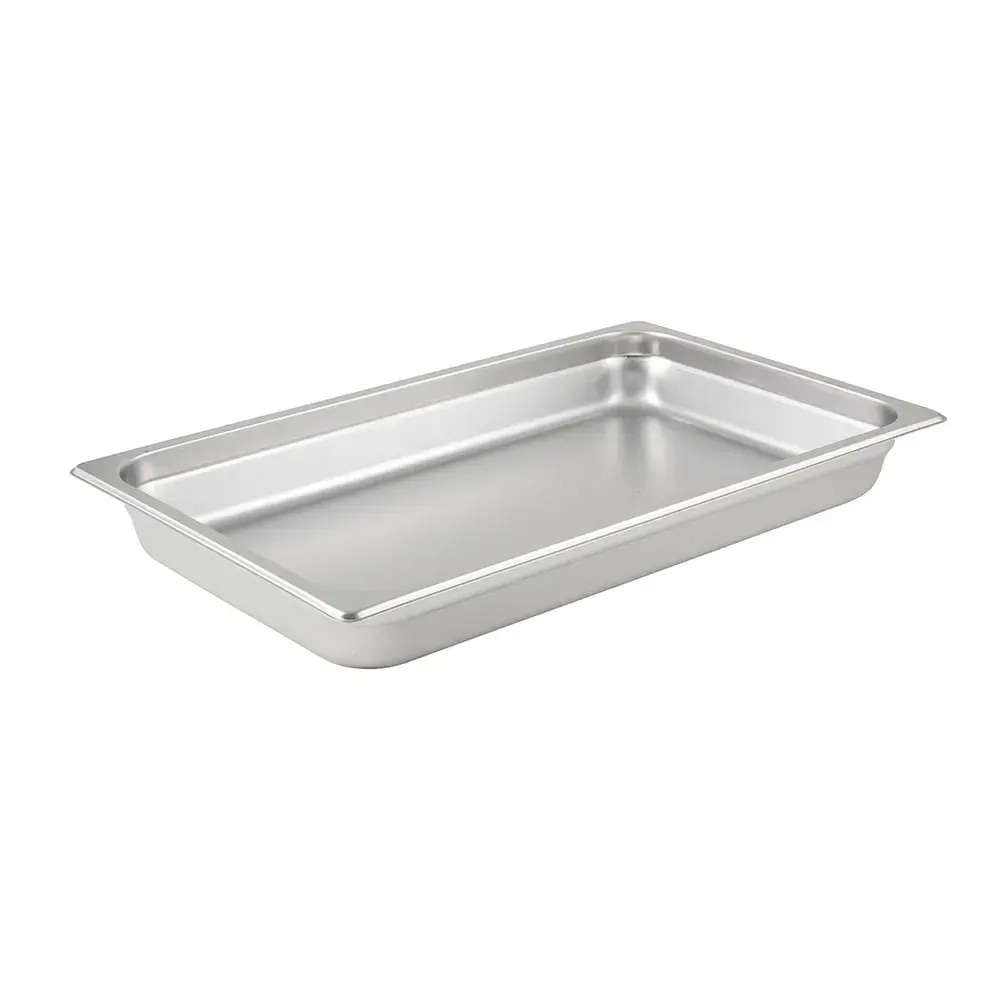 Winco SPJM-102 Full Size Steam Pan, Stainless