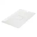 Winco SP7100C Poly-Ware Food Pan Cover, 1/1 Size, Slotted, Polycarbonate