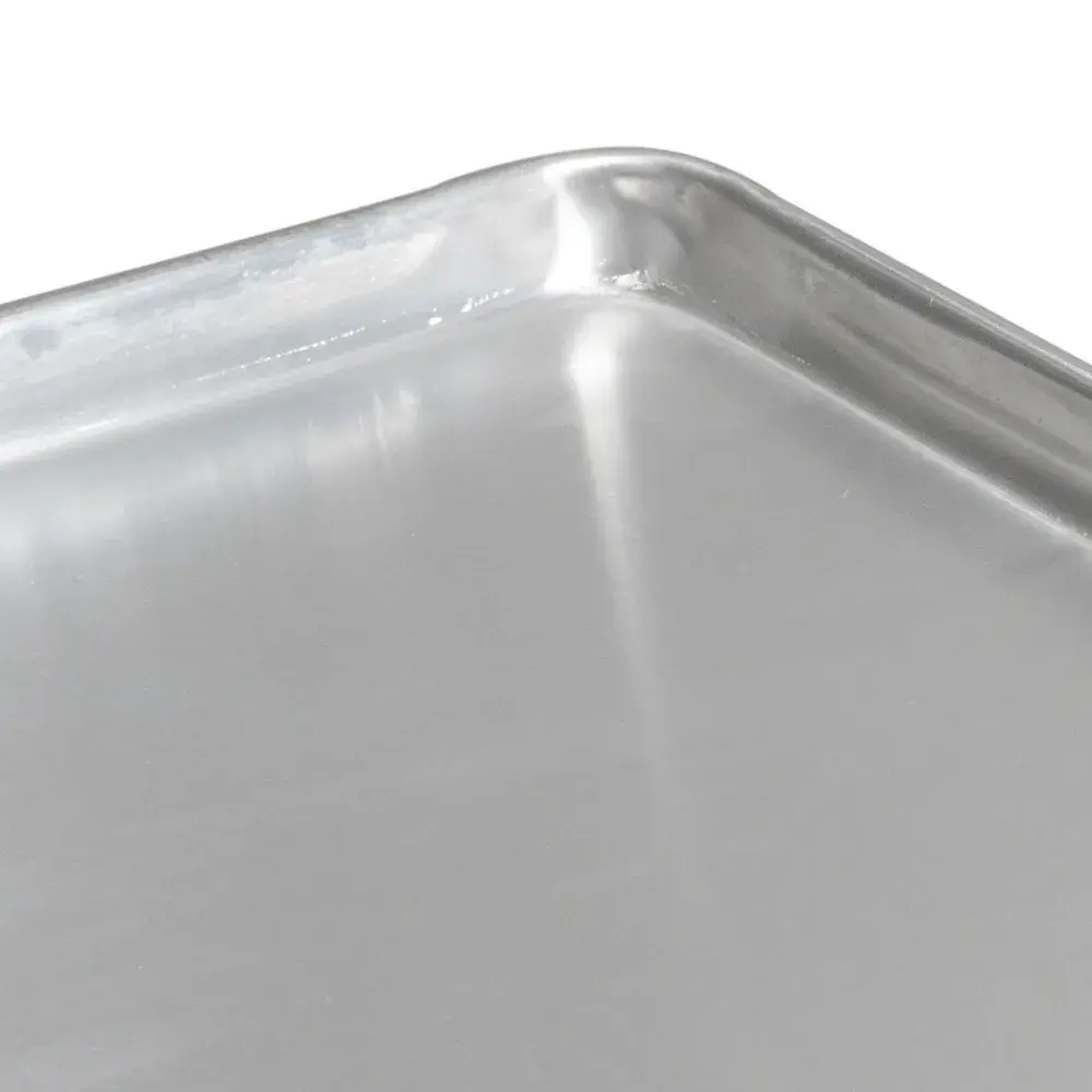 Winco ALXP-1318 1/2 Half Size Bun / Sheet Pan - 18" x 13", 20 gauge Aluminum