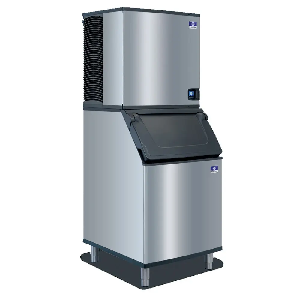 Manitowoc Ice IYT1200W/D970/K00470 1138 lb Indigo NXT™ Half Cube Ice Machine w/ Bin - 882 lb Storage, Water Cooled, 208-230v