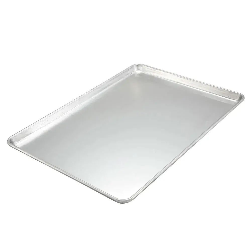 Winco ALXP-2618H 1/1 Full Size Bun / Sheet Pan - 26" x 18", 16 gauge Aluminum