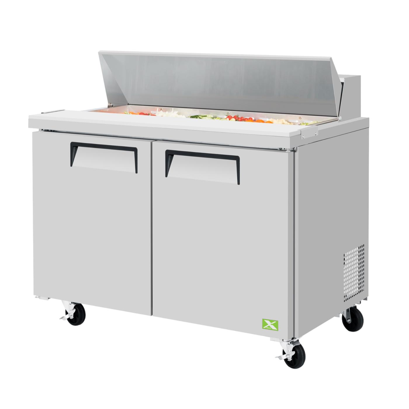 XST-48-N 2 Door Food Prep Table