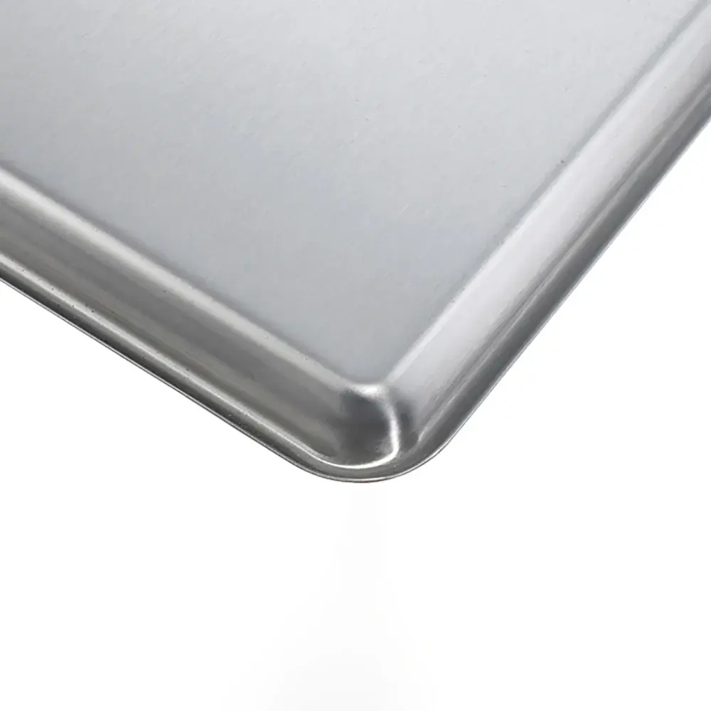 Winco SXP-1318 1/1 Full Size Bun / Sheet Pan - 13" x 18", 20 gauge Stainless Steel