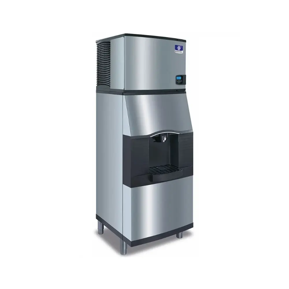 Manitowoc Ice IYT0900A/SPA312 865 lb Half Cube Ice Machine w/ Ice Dispenser - 180 lb Storage, Bucket Fill, 208-230v/1ph