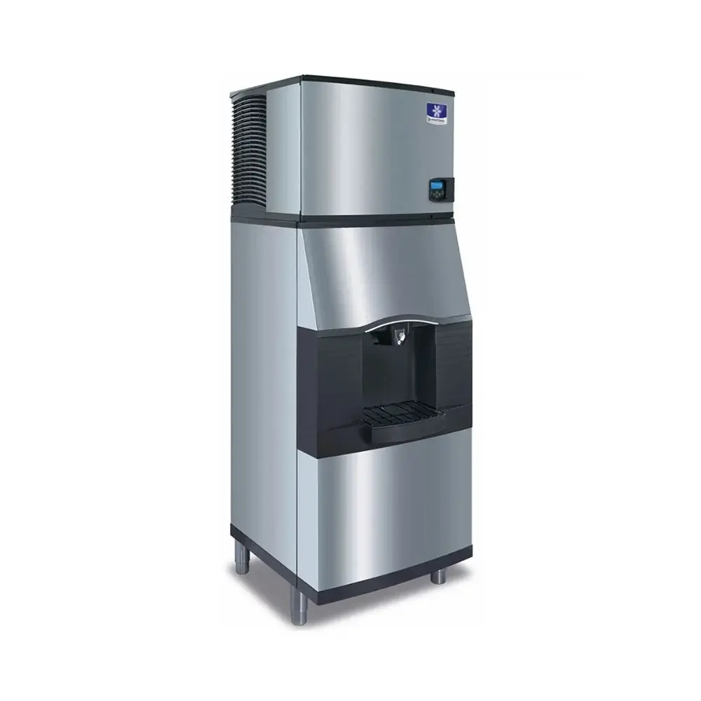Manitowoc Ice IYT0300W/SPA312 310 lb Half Cube Ice Machine w/ Ice Dispenser - 180 lb Storage, Bucket Fill, 115v