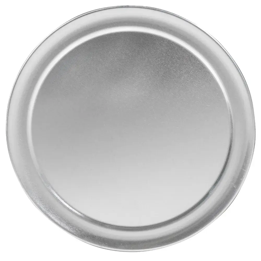 Winco APZT-10 10" Round Wide Rim Pizza Pan, Aluminum