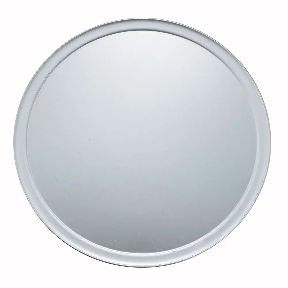 Winco APZT-17 17" Round Wide Rim Pizza Pan, Aluminum