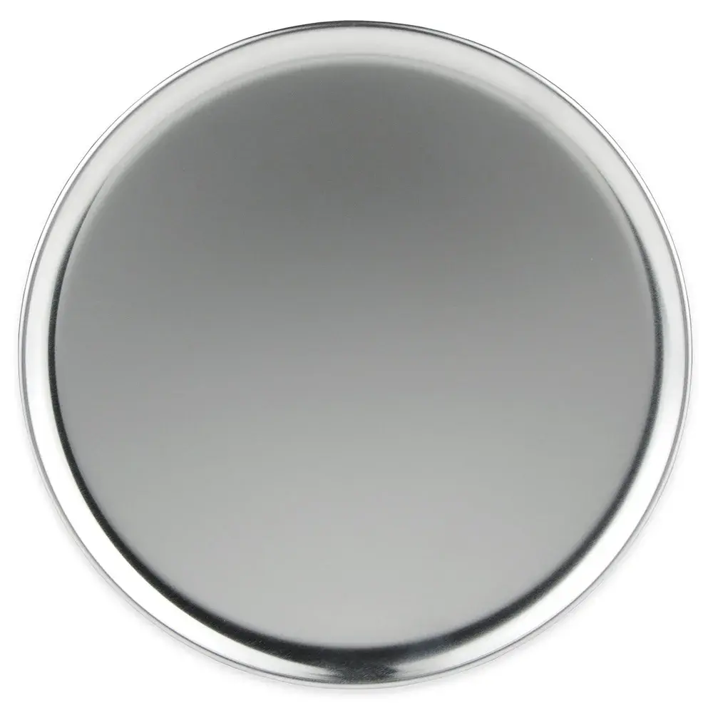 Winco APZC-11 11" Round Coupe Pizza Pan, Aluminum