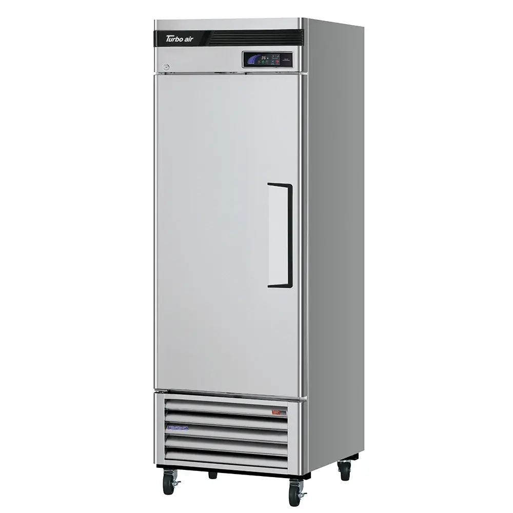 Turbo Air TSR-23SD-N6 27" One Section Reach In Refrigerator, (1) Left Hinge Solid Door, 115v
