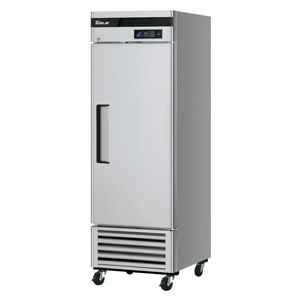Turbo Air TSR-23SD-N6 27" One Section Reach In Refrigerator, (1) Right Hinge Solid Door, 115v