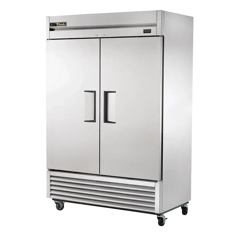 True T-49F-HC 54 1/8" T Series Two Section Reach In Freezer, (2) Left/Right Hinge Solid Doors, 115v