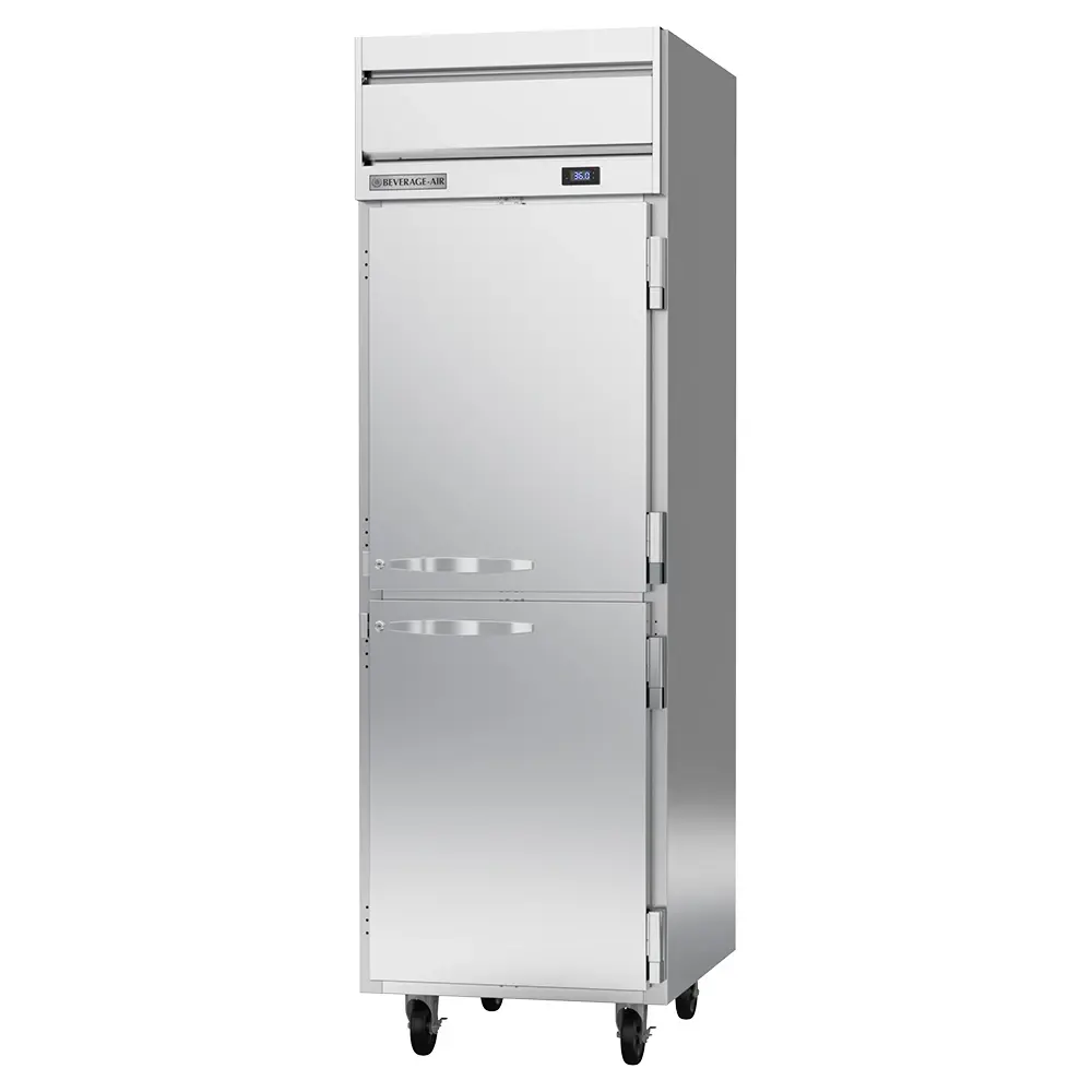 Beverage-Air HRPS1HC-1HS 26" One Section Reach In Refrigerator, (2) Right Hinge Solid Doors, 115v