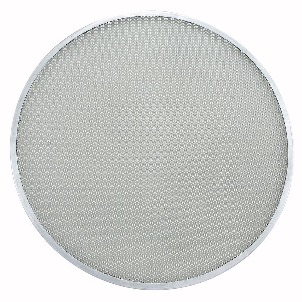 Winco APZS-19 19" Seamless Pizza Screen, Aluminum