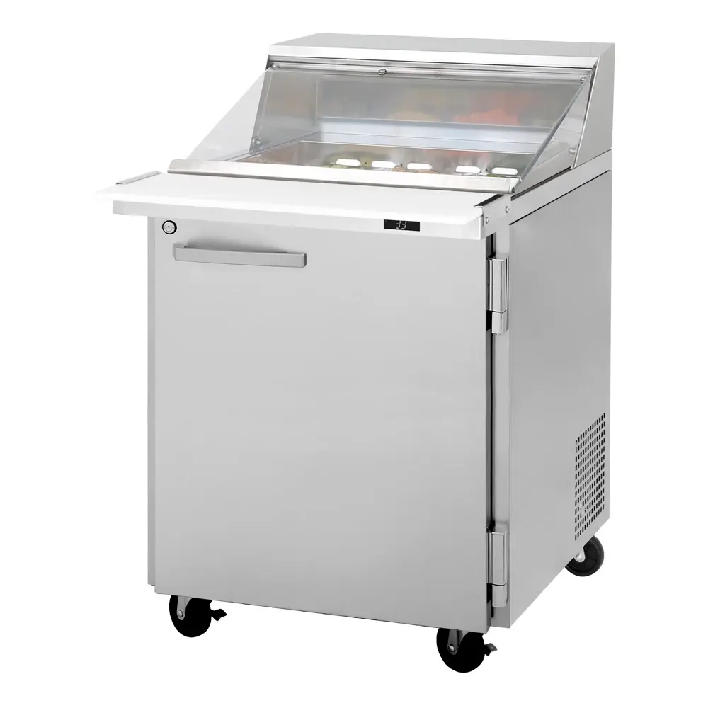 Turbo Air PST-28-12-N-CL 27 1/2" PRO Series Mega Top Sandwich/Salad Prep Table w/ Refrigerated Base, 115v