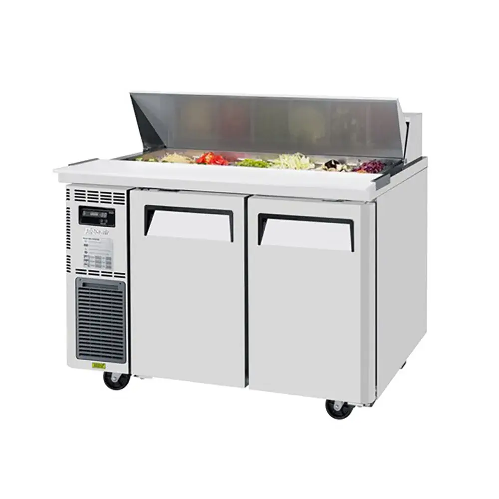 Turbo Air JST-48-N 48" J Series Sandwich/Salad Prep Table w/ Refrigerated Base, 115v