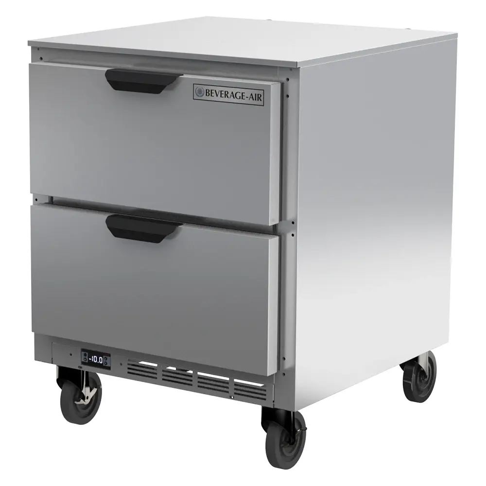 Beverage-Air UCFD27AHC-2 27" W Undercounter Freezer w/ (1) Section & (2) Drawer, 115v