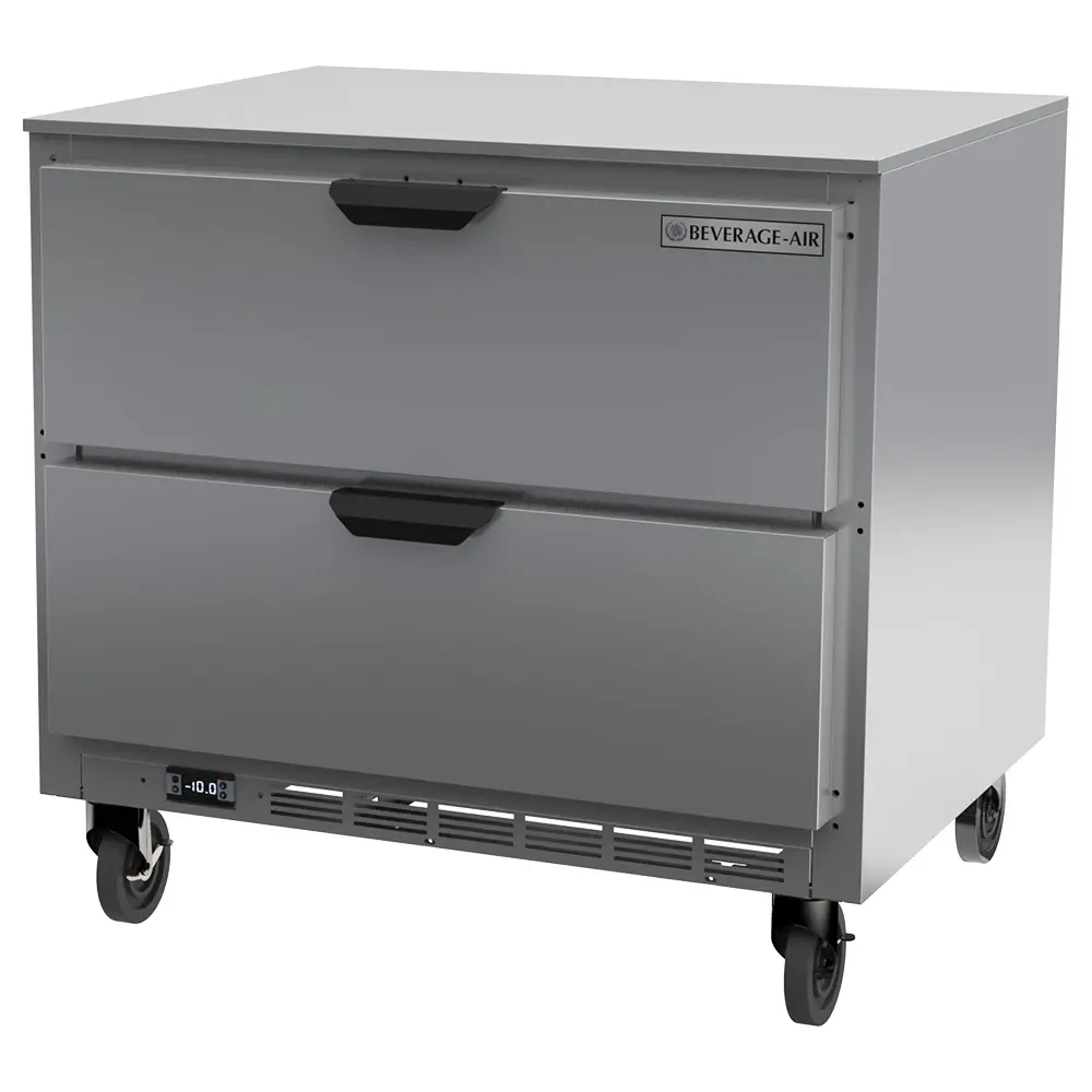 Beverage-Air UCFD36AHC-2 36" W Undercounter Freezer w/ (1) Section & (2) Drawer, 115v