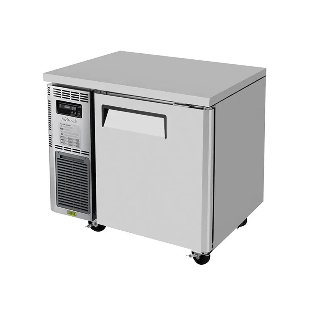 Turbo Air JUF-36-N 35 3/8" W Undercounter Freezer w/ (1) Section & (1) Door, 115v