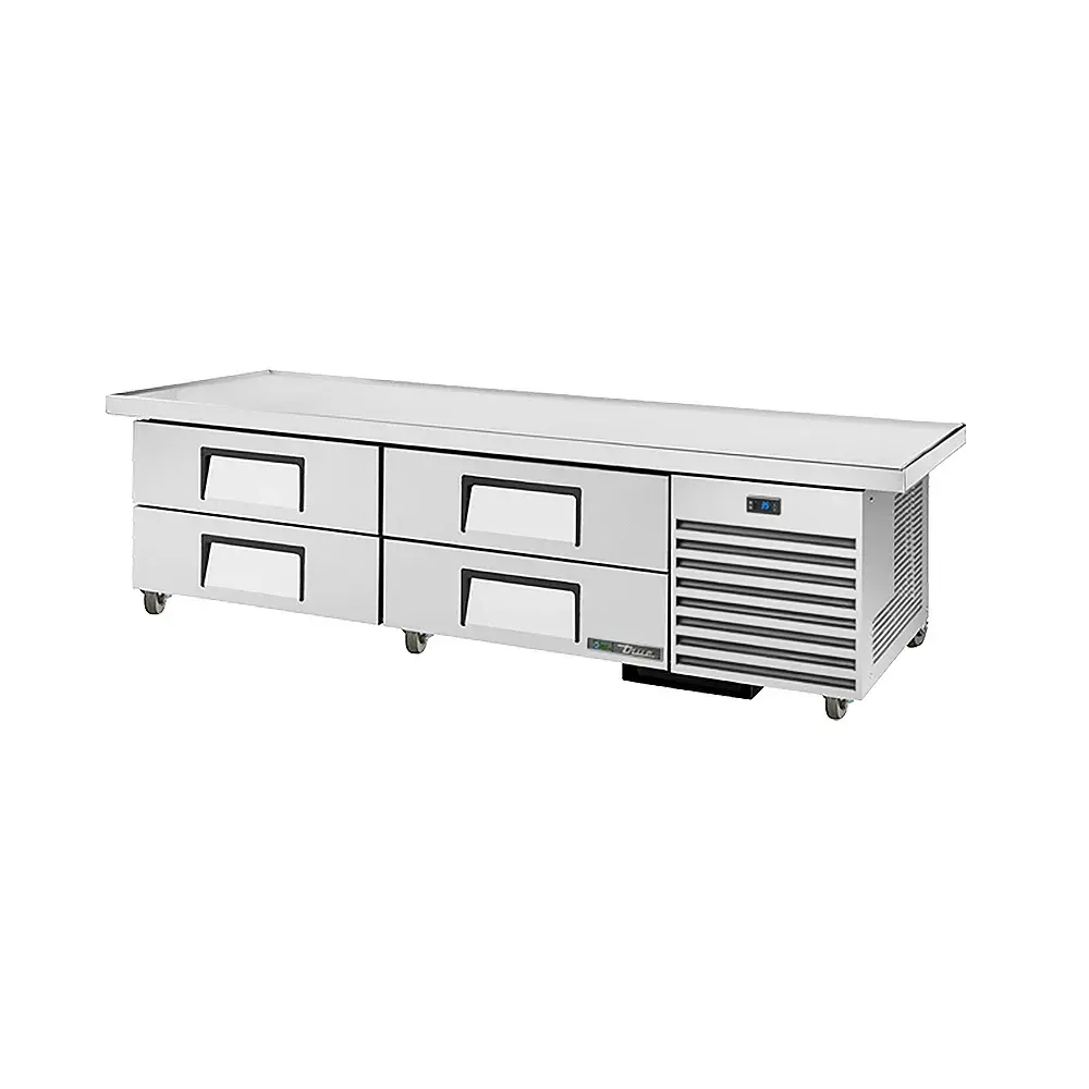 True TRCB-79-86-HC 86 1/4" Chef Base w/ (4) Drawers - 115v