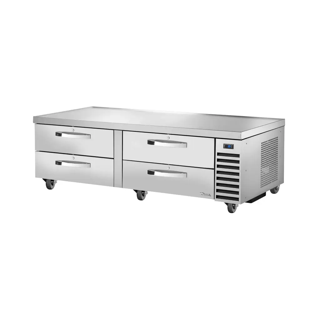 True TRCB-72-HC~SPEC3 72 5/16" Chef Base w/ (4) Drawers - 115v
