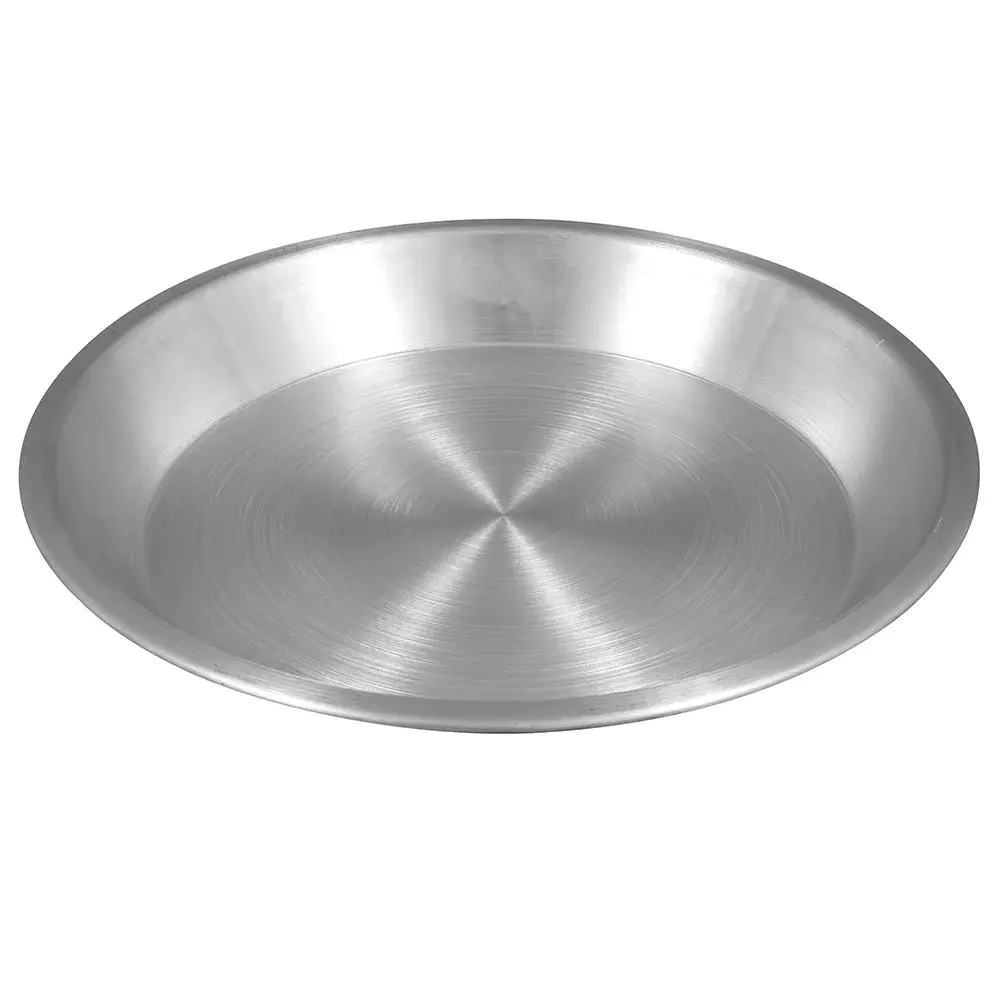Winco APPL-10 10" Round Pie Pan, Aluminum