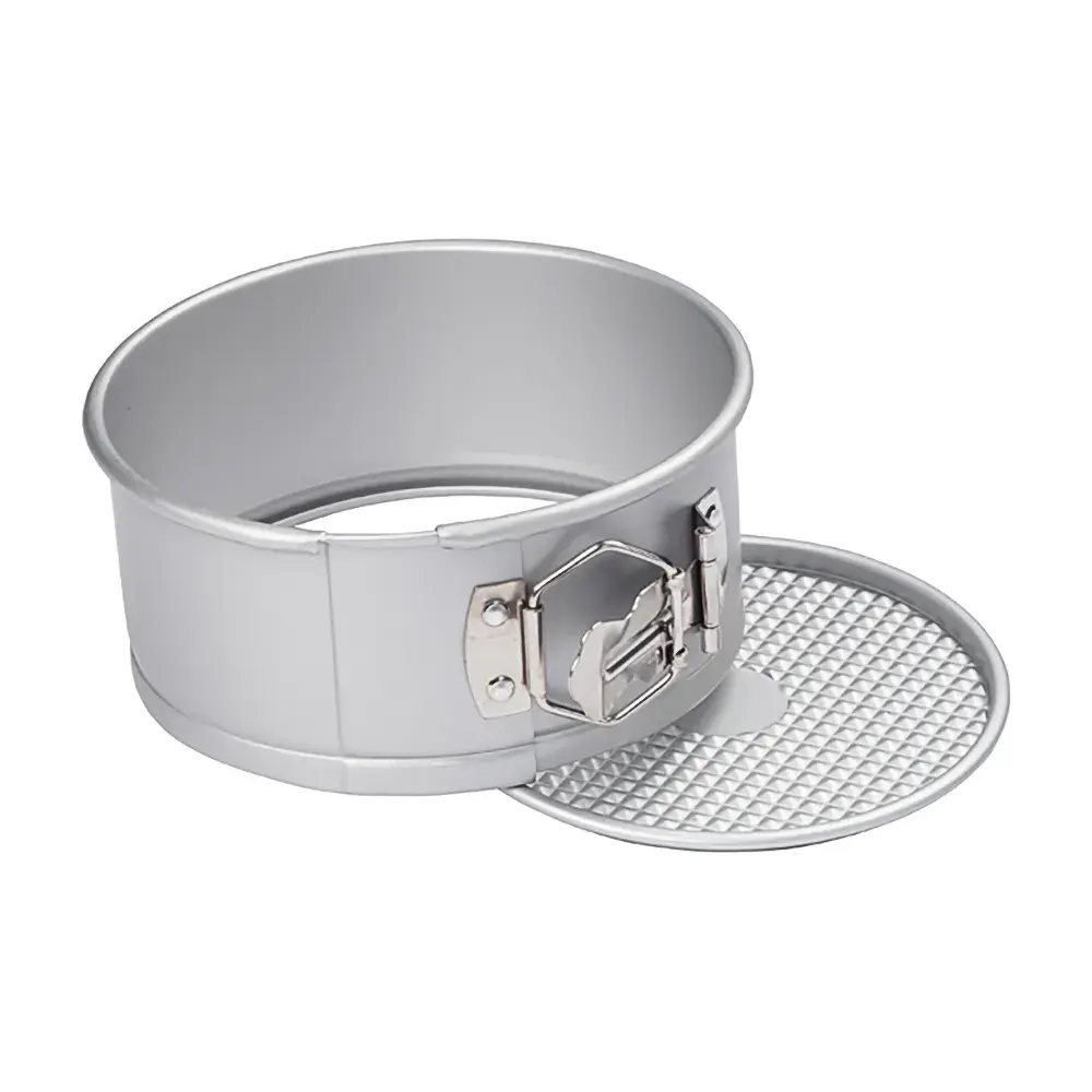 Winco AASP-063 6" Round Springform Pan - 3" Deep, Aluminum