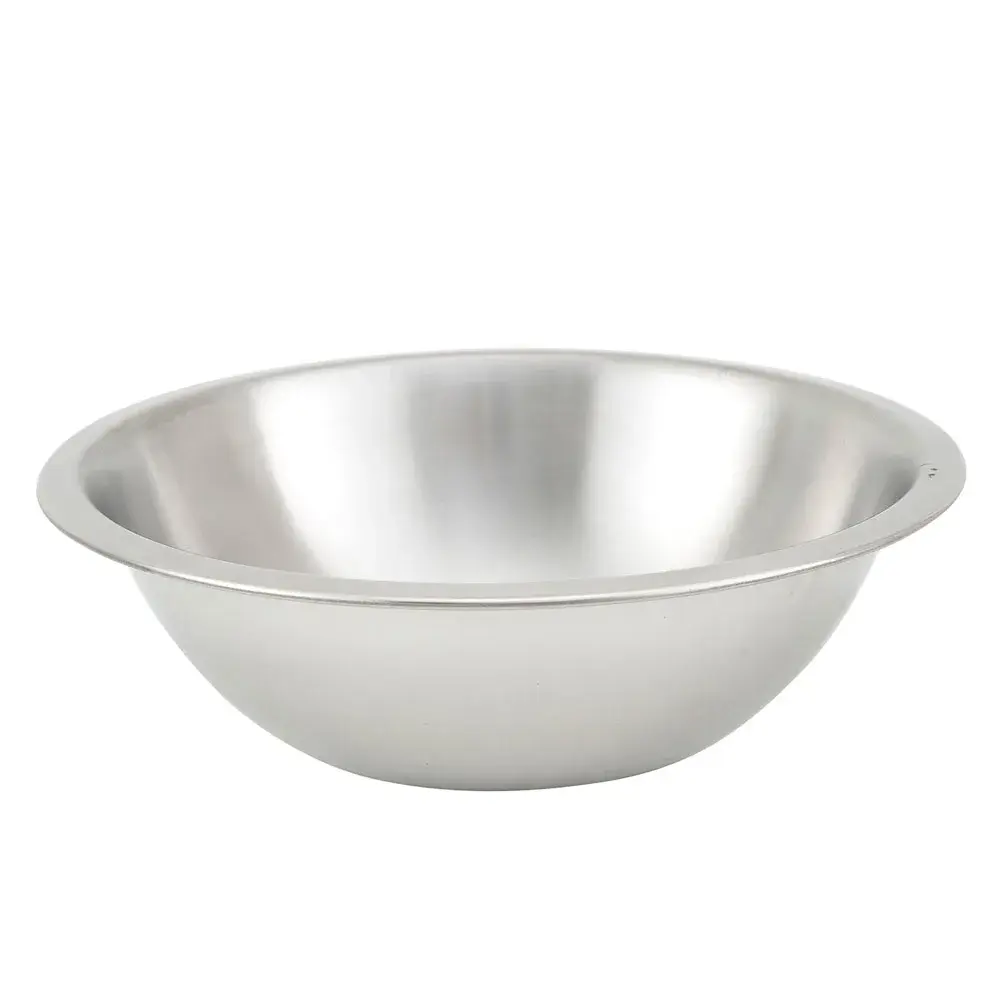 Winco MXHV-150 1 1/2 qt Heavy Duty Mixing Bowl, 7 7/8 x 4 1/2", Stainless