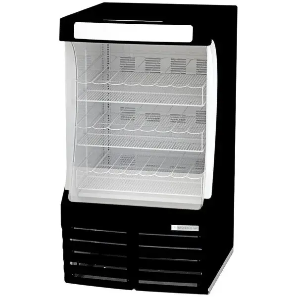 Beverage-Air Breeze BZ13HC-B 30" Black Vertical Air Curtain Merchandiser