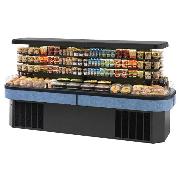 Federal Industries IMSS120SC-2 57" Self-Service Air Curtain Island Merchandiser