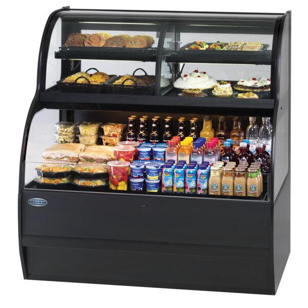 Federal Industries SSRC-2452 24" Dual Service Dual Temperature Merchandiser